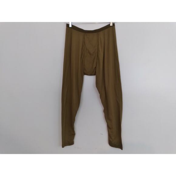 (O5) Military Men's Pants Size XL Drawer Layer Brown Label 1 USA Long John - Picture 1 of 5